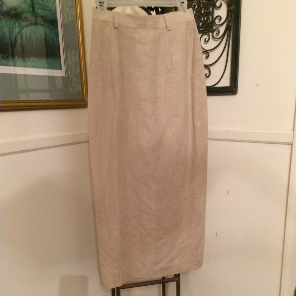Linen Maxi Skirt by Tweeds