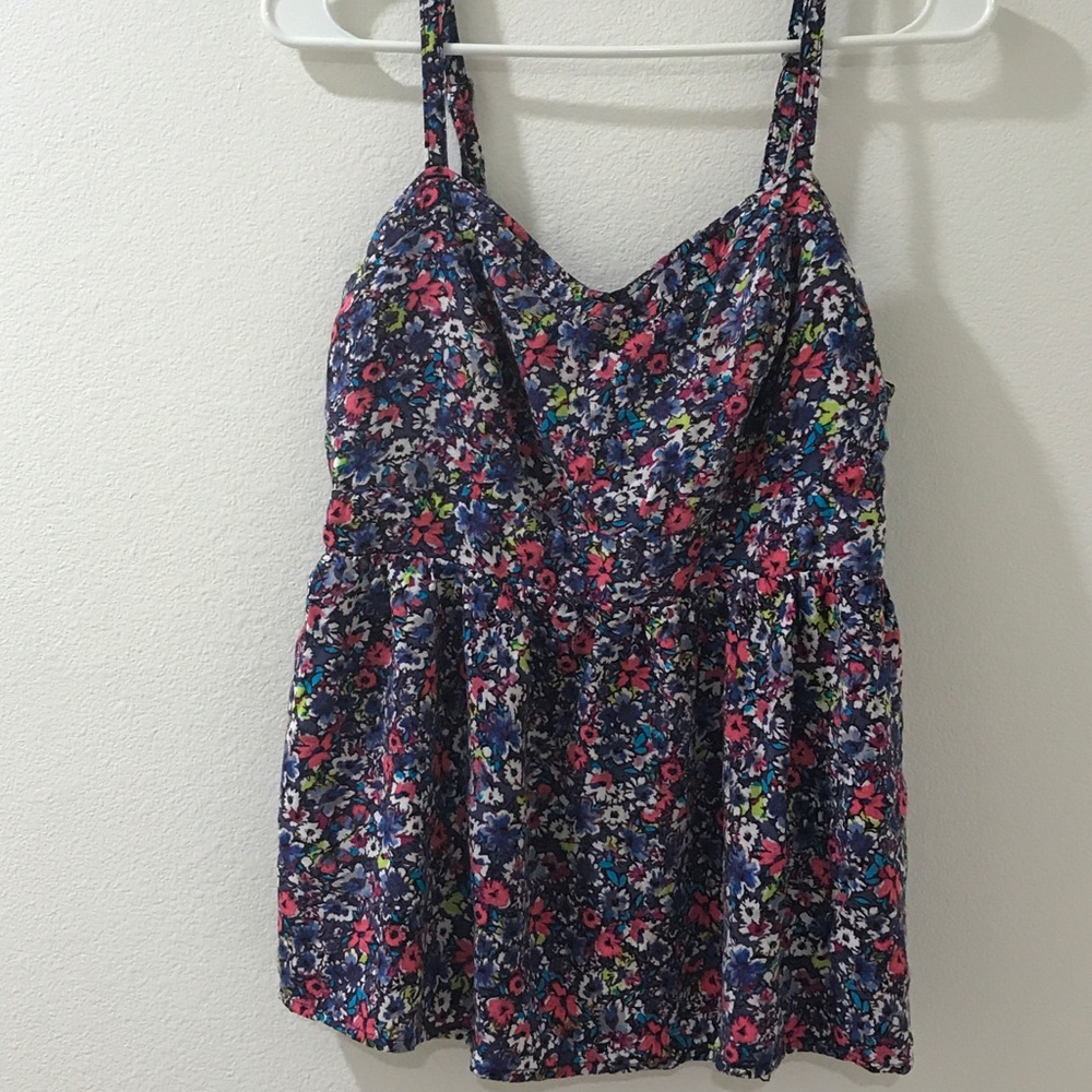 TORRID floral tank top