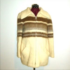Vintage wool jacket coat from Iceland