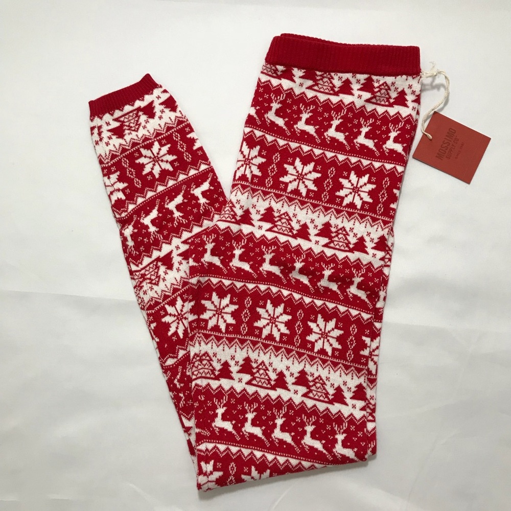 Mossimo Supply Co. Fair Isle Knit Leggings
