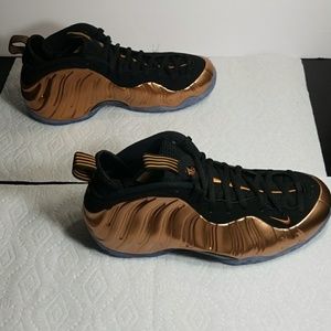 Nike air foamposite one copper size 11 and size 12