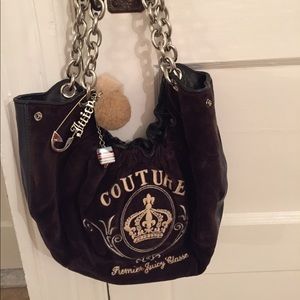 Juicy couture velour bag Juicy couture velour bag