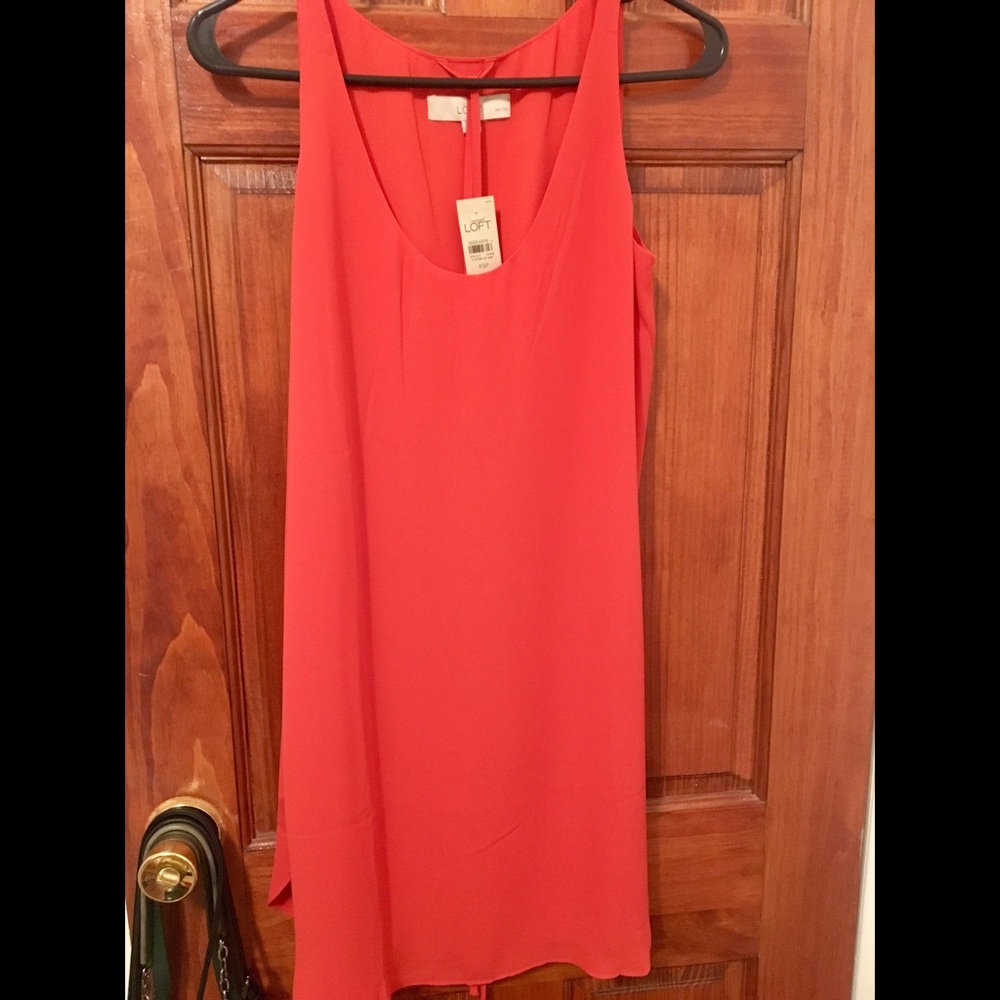 New with tags Loft dress with tie