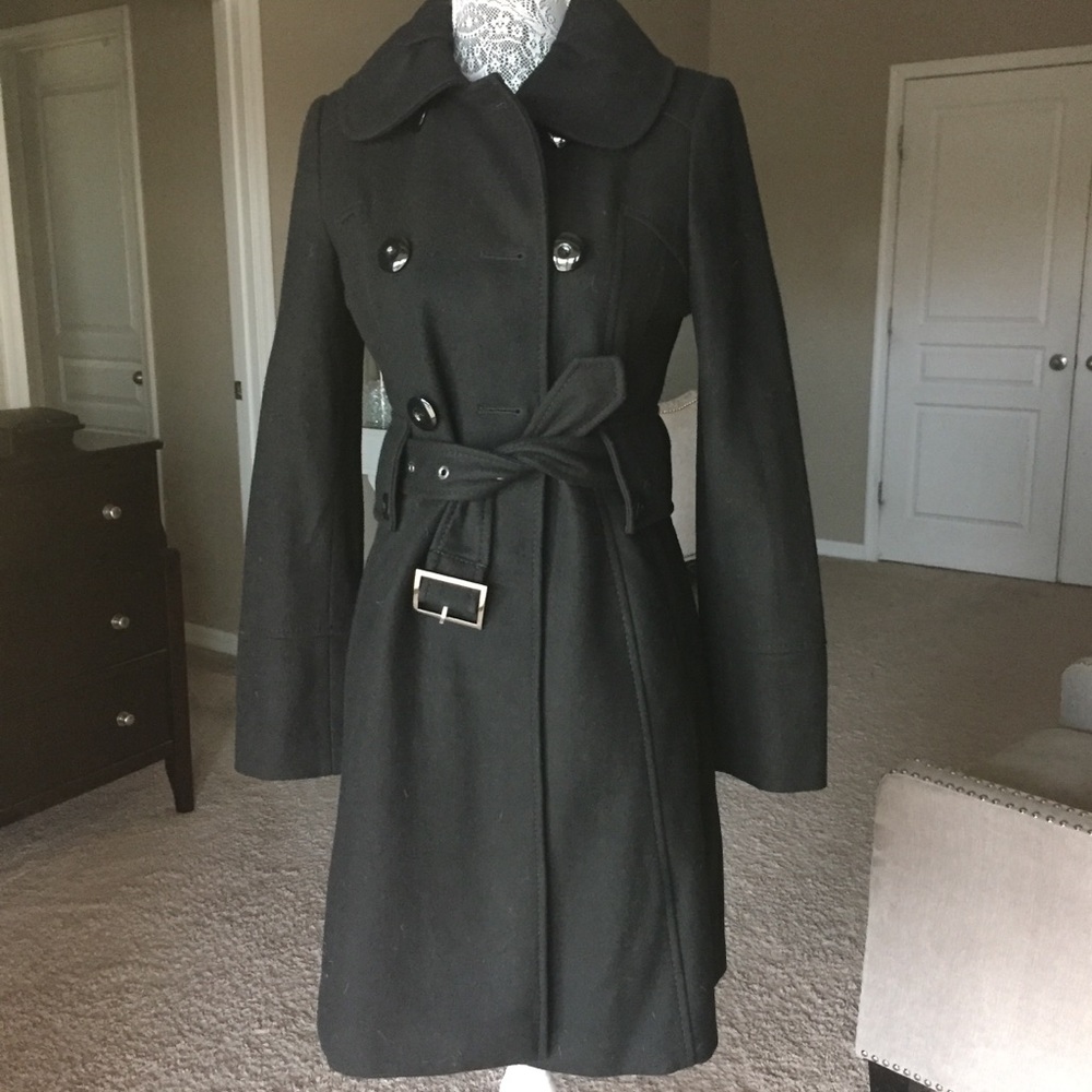 GUESS Wool Trench Coat