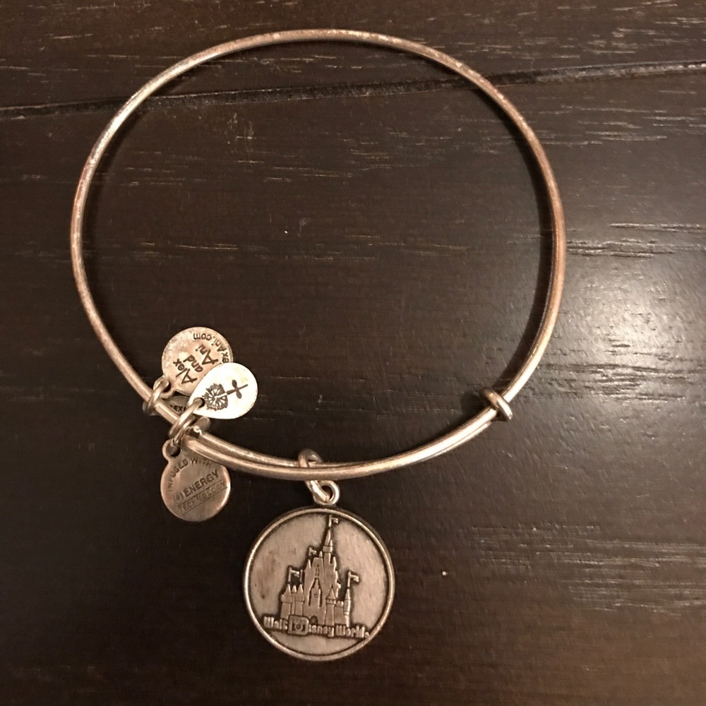 Alex&Ani Disney Bangle w/ Walt Disney World Castle