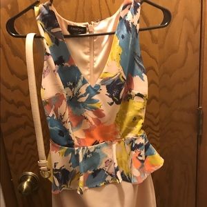 Bebe cocktail dress knee length