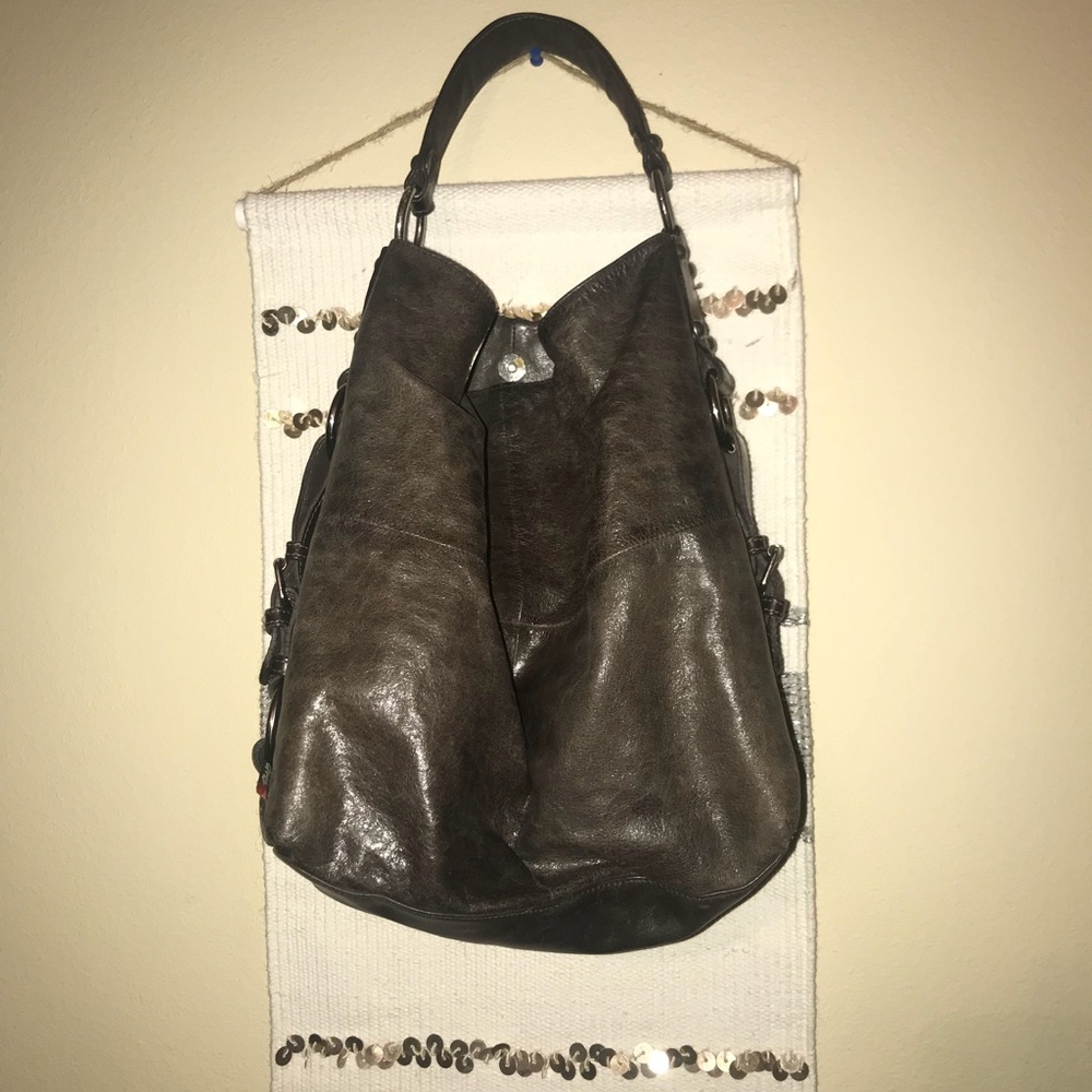 Brown Tano bucket purse