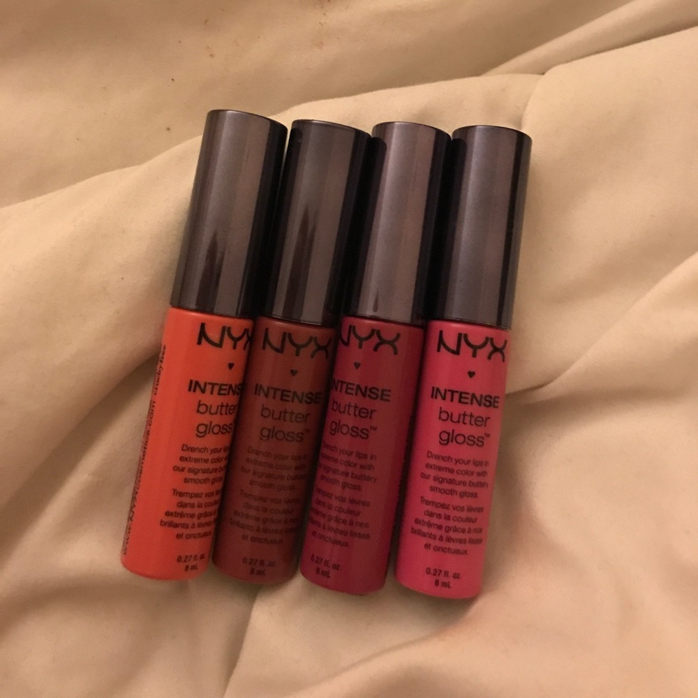 NYX intense butter glosses