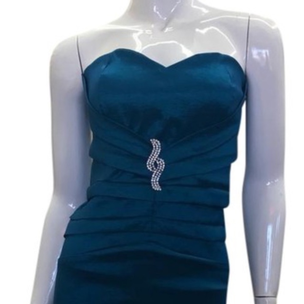Formal Teal Large Dress