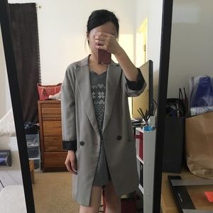 Zara boyfriebd style jacket size xs