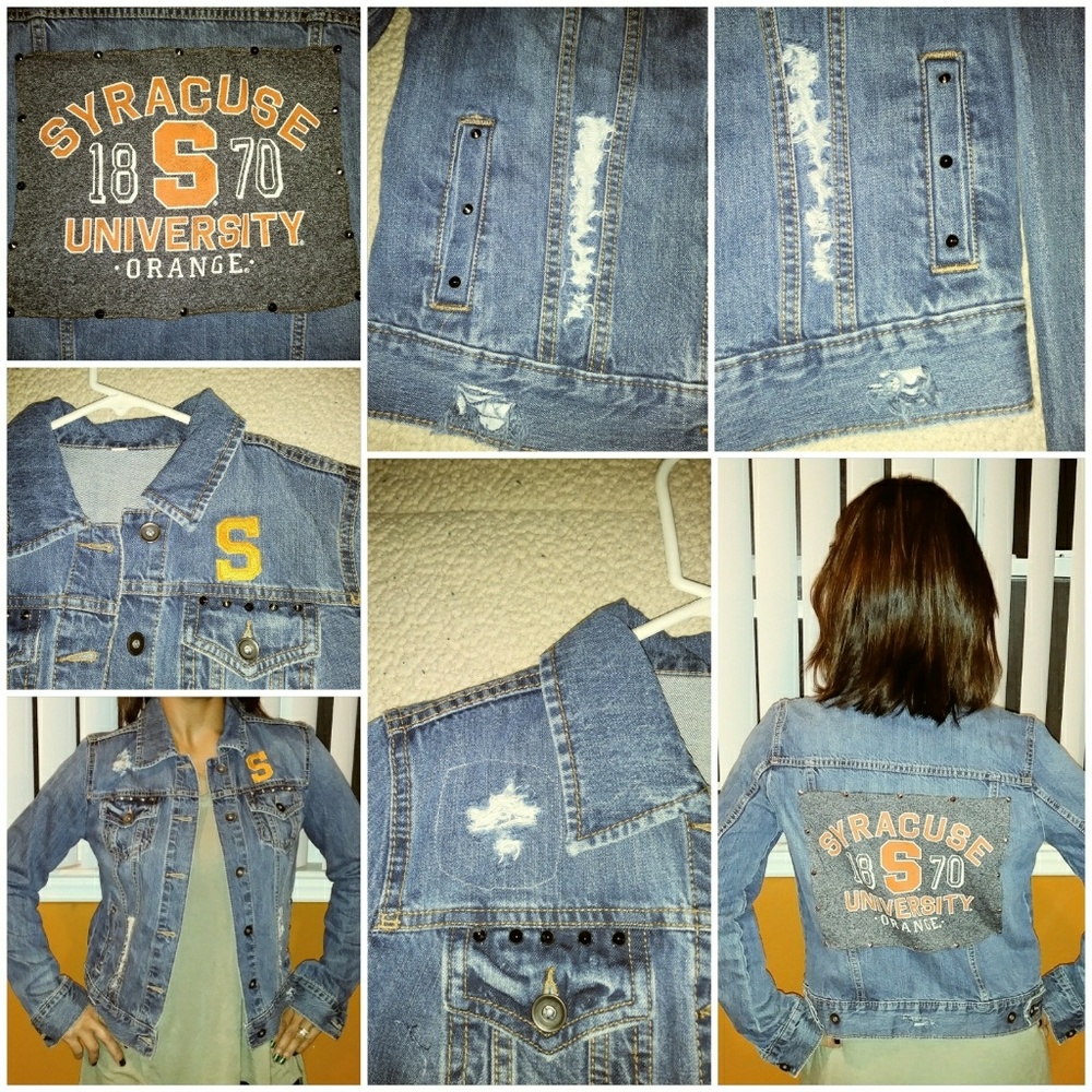 Denim Jacket Syracuse University Womens