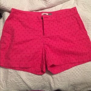 NWOT Pink Old Navy shorts with eyelet detail