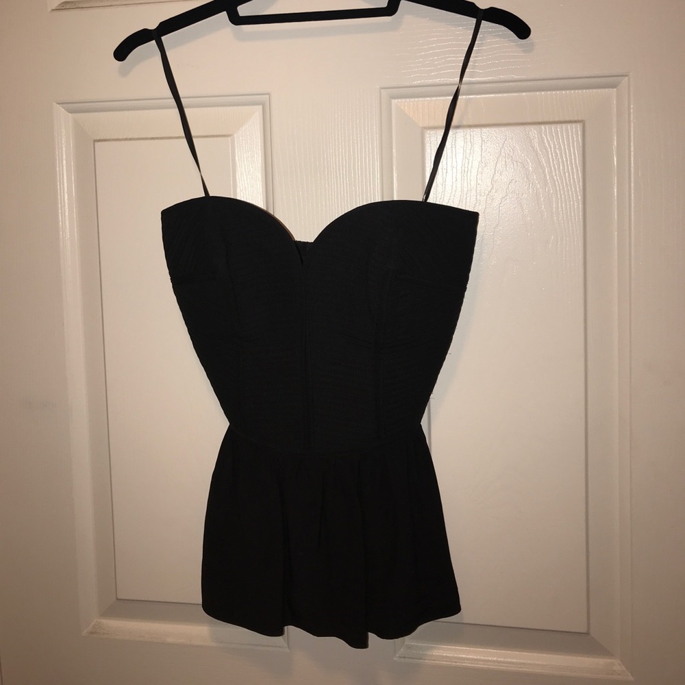 Parker Peplum Bustier Top