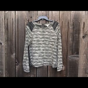 Banana Republic Back Zip Sweater Banana Republic Back Zip Sweater