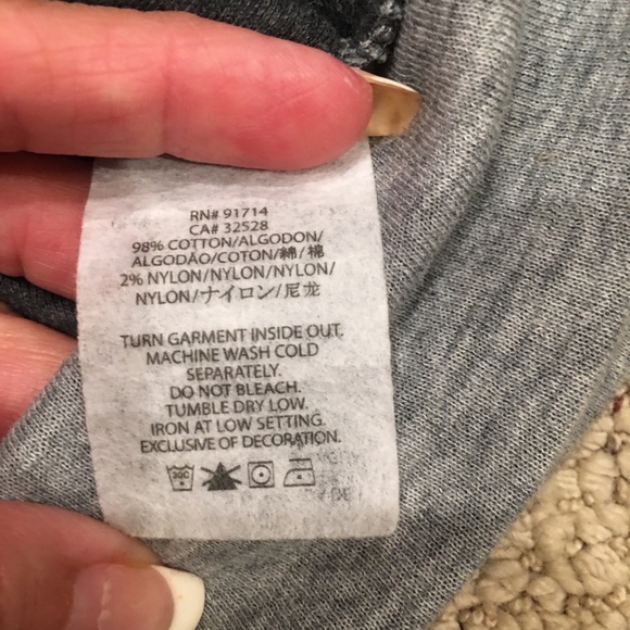 AX Armani Exchange sweatshirt tunic - Picture 6 of 6