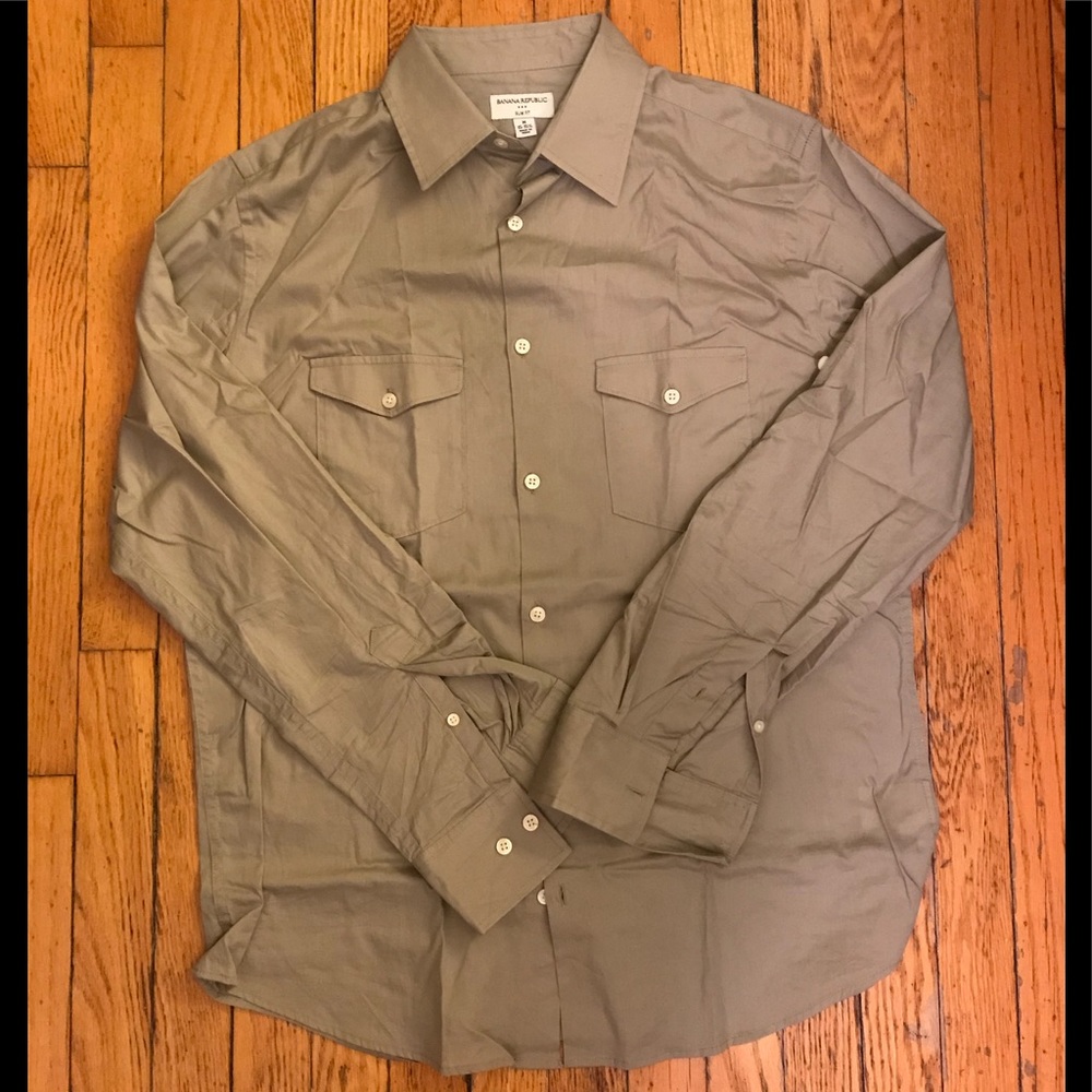 Banana Republic slim fit dress shirt