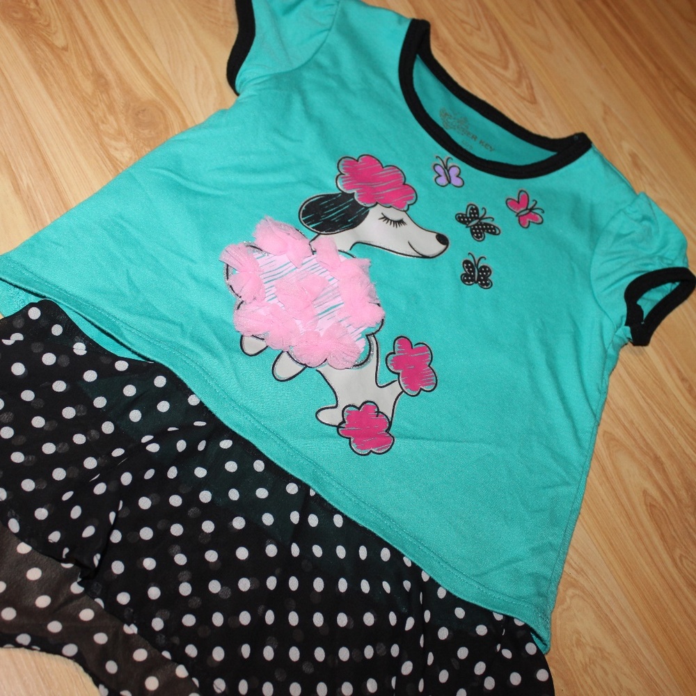 🎉🎉Buy 2 get 1 free🎉🎉🎉Girls shirt with poodle