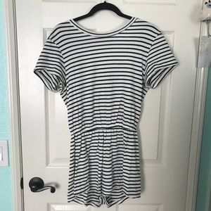aa striped romper