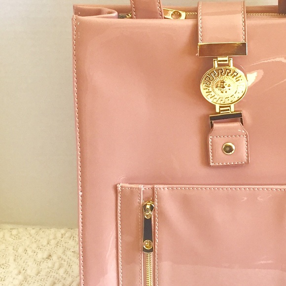 NWT Beautiful Pink and Gold Purse - Picture 2 of 3