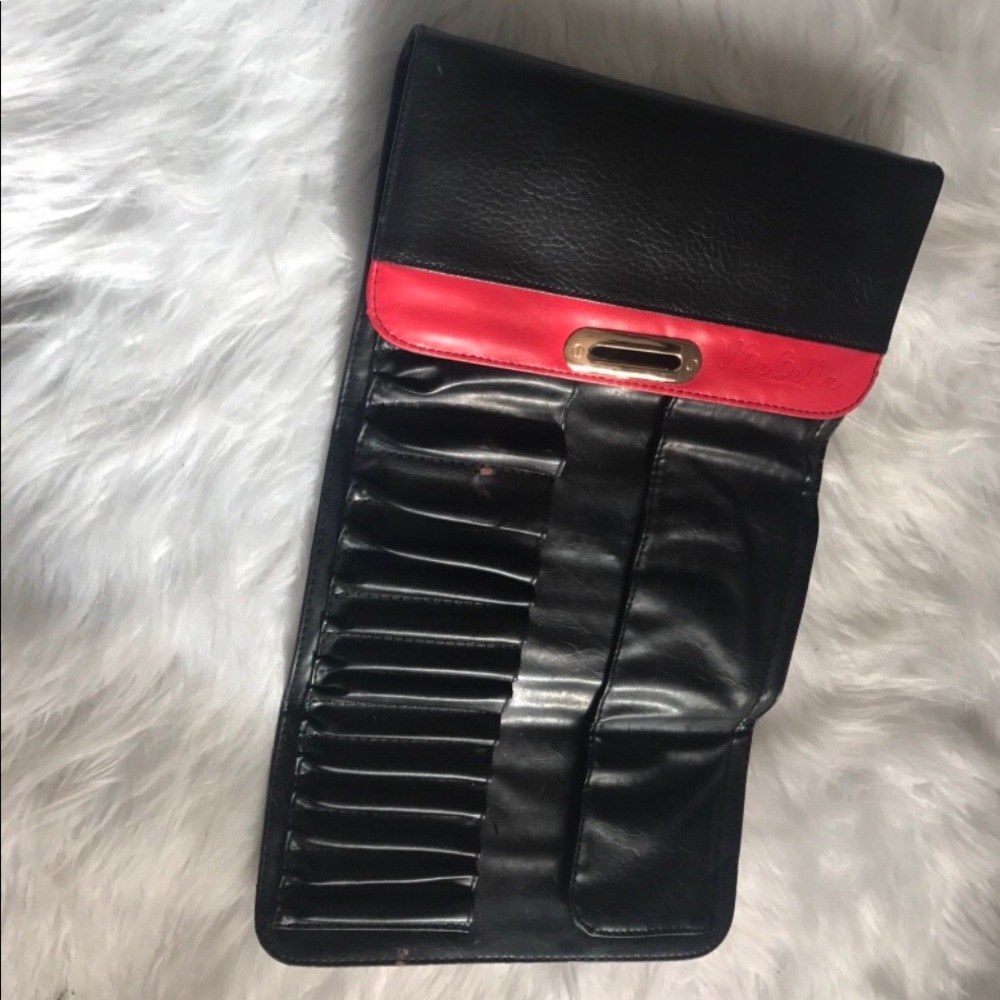 Makeup brush bag
