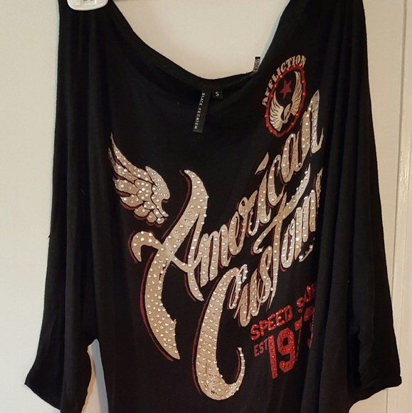 Affliction Dresses & Skirts - Affliction American customs mini dress