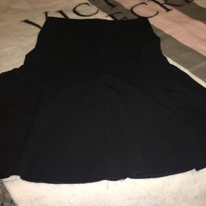 Black flared skirt Black flared skirt
