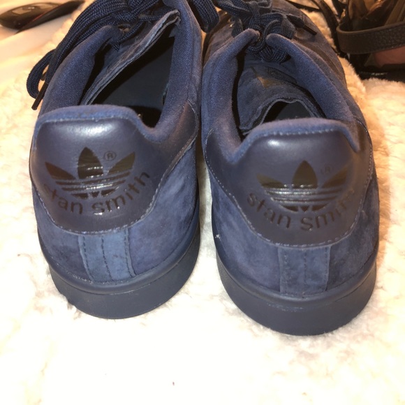 velvet navy blue stan smiths - Picture 2 of 6