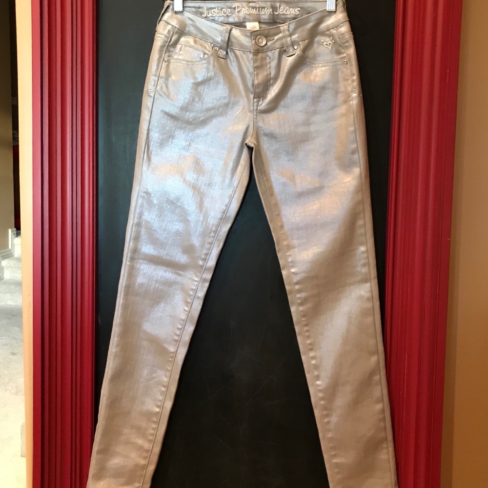 JUSTICE BACK TO SCHOOL PREMIUM JEANS 14R LIKE NEW