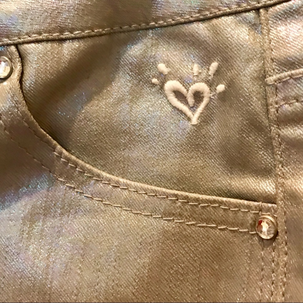 JUSTICE BACK TO SCHOOL PREMIUM JEANS 14R LIKE NEW - Picture 3 of 8
