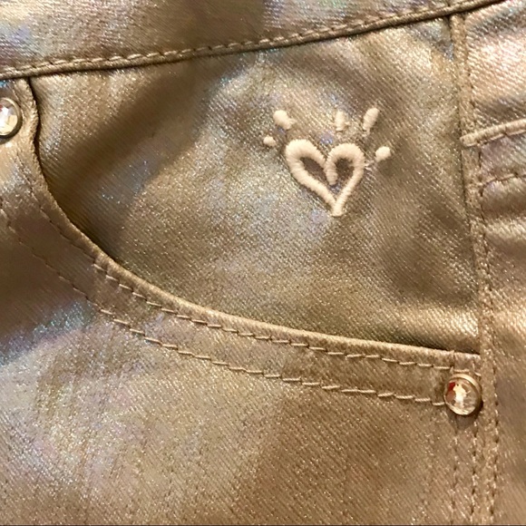 JUSTICE BACK TO SCHOOL PREMIUM JEANS 14R LIKE NEW - Picture 3 of 8