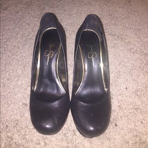 JS Black Platform Pump