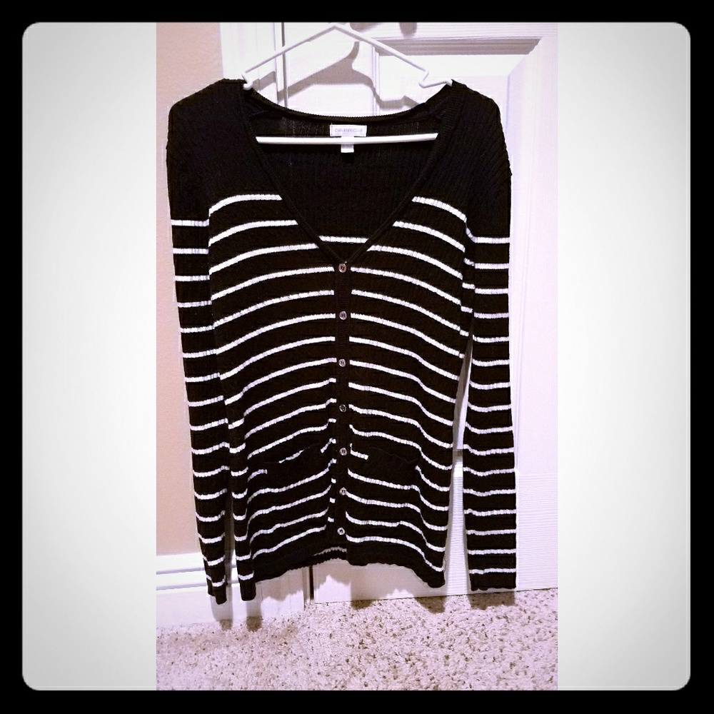 Button up sweater