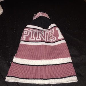 Pink nation beanie
