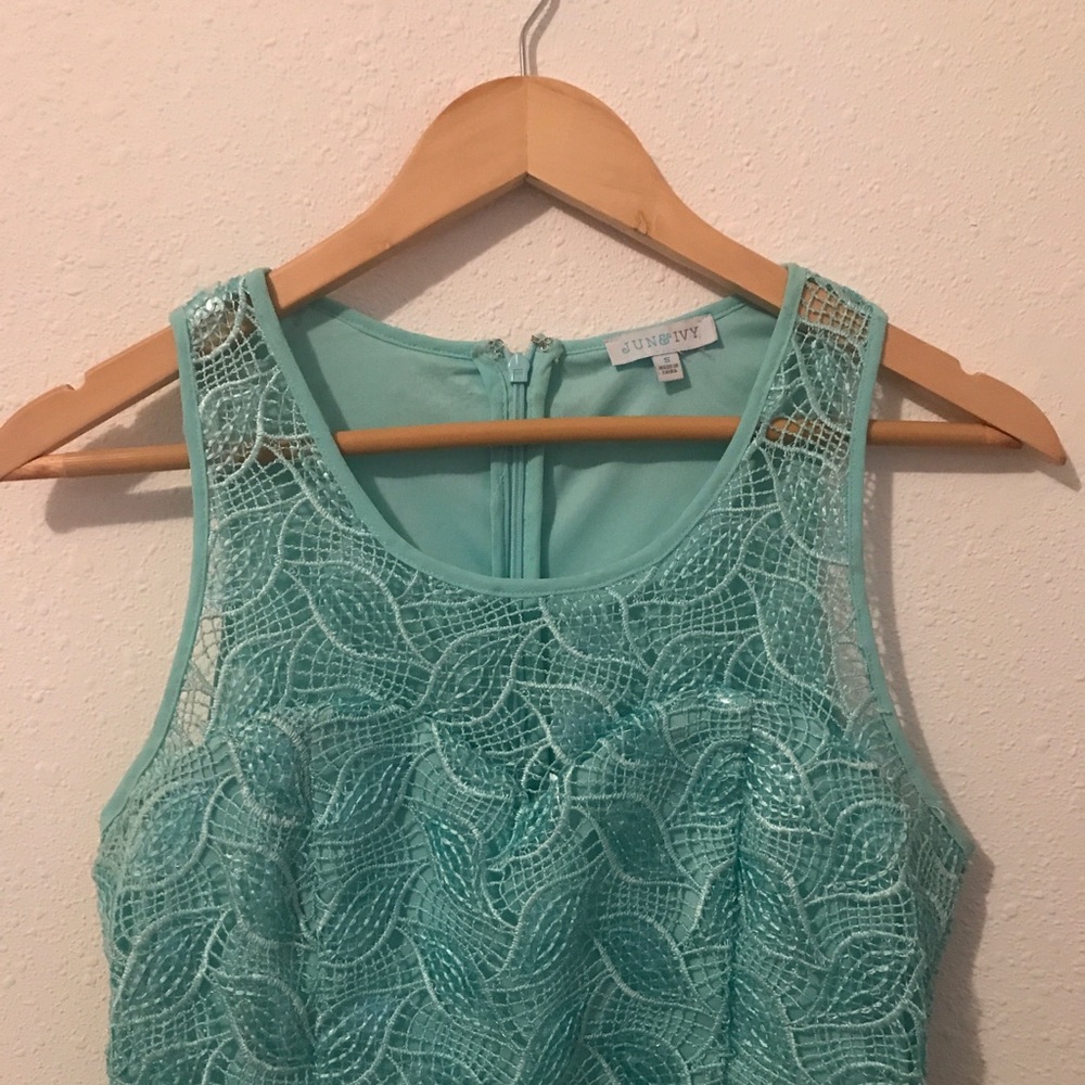Seafoam green dress