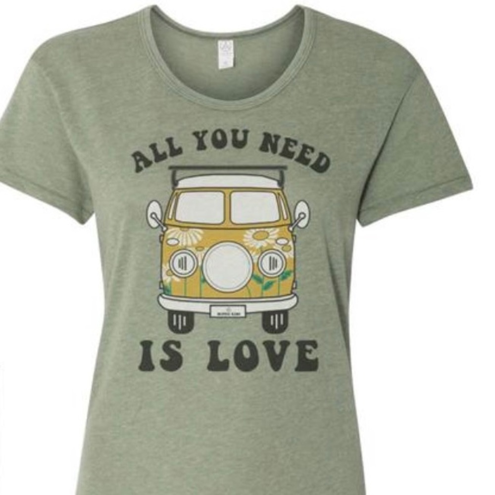 Hippie Kids All You Need Is Love Tee