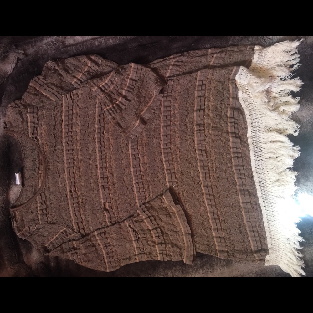 Sassybling fringed tunic