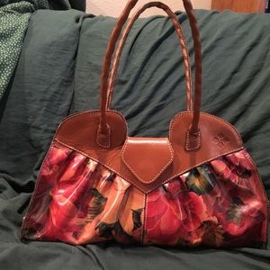 Patricia Nash Lione Large Satchel