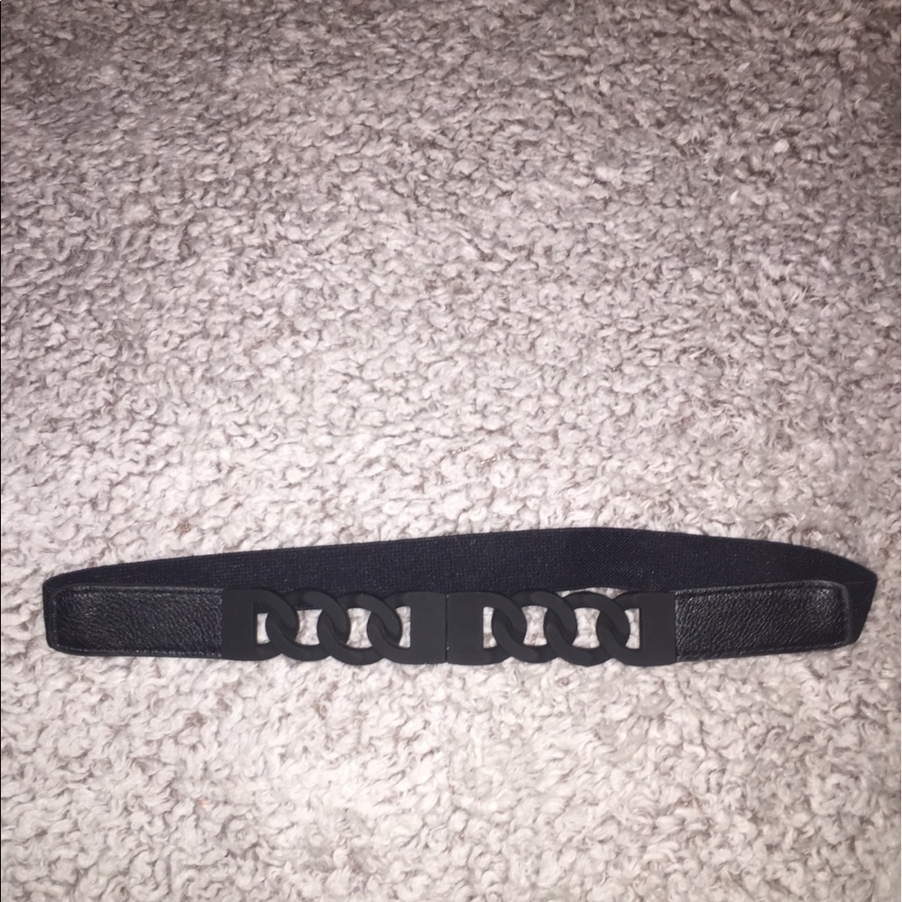 Matte Black Charlotte Russe Belt