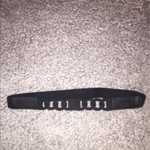 Matte Black Charlotte Russe Belt