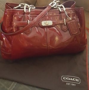 Coach hand bag