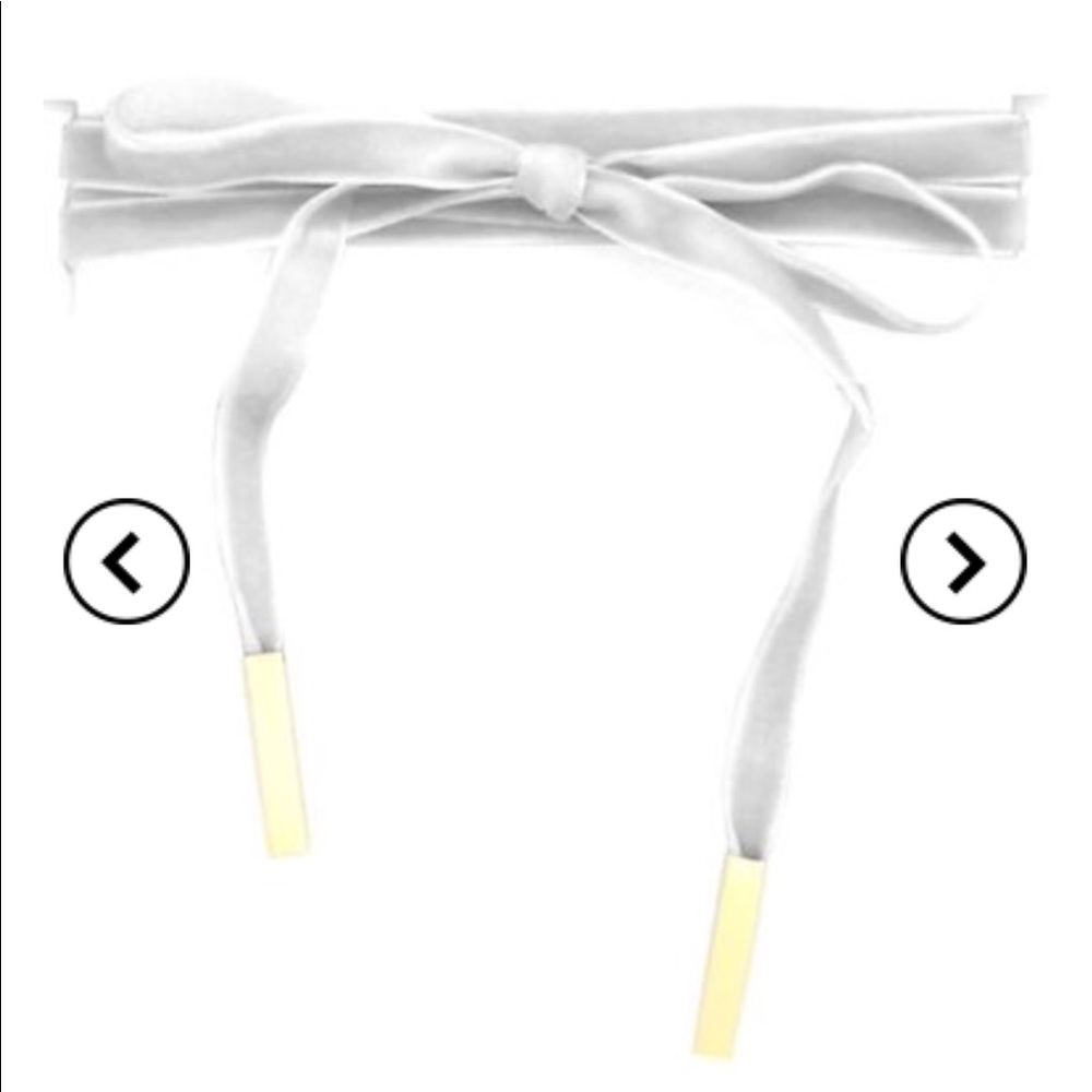 Light Grey Velvet Wrap Choker