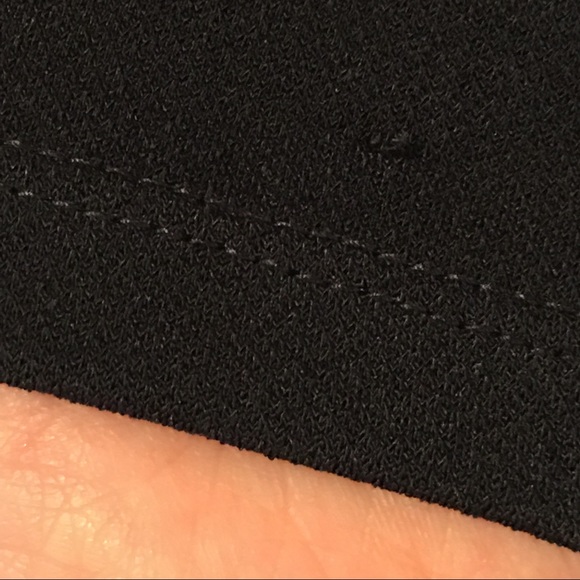 Ann Taylor pleated knit top back zipper S - Picture 3 of 5