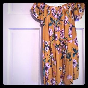 Off the shoulder floral dress Off the shoulder floral dress