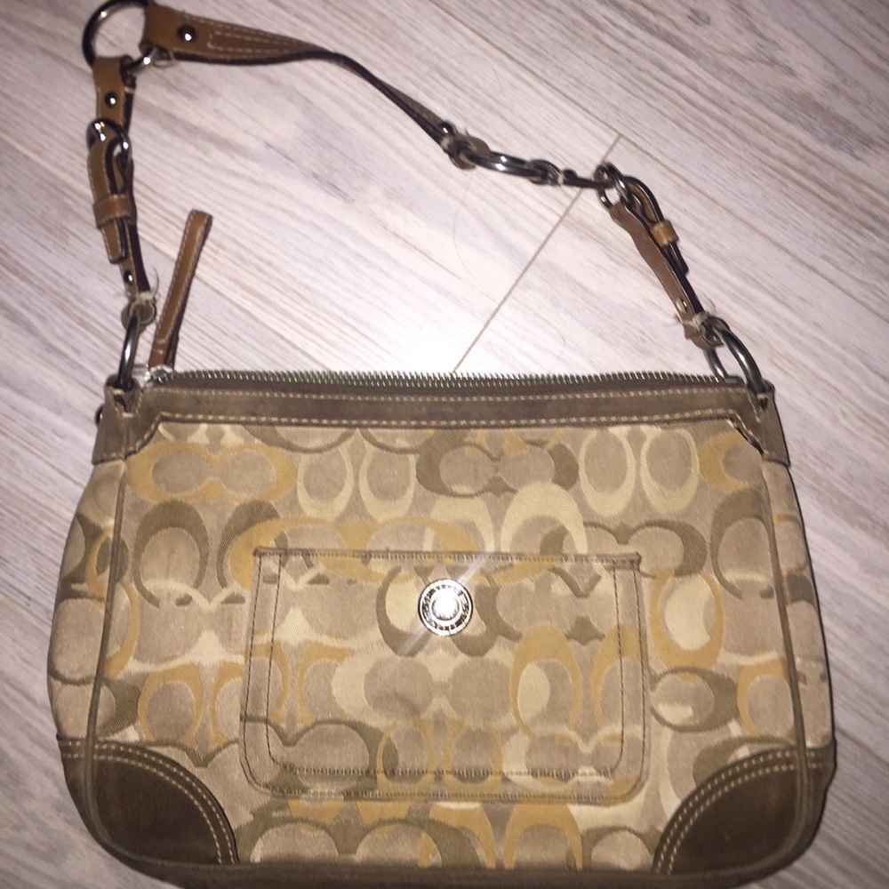 Used Signature Vintage coach Purse.