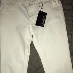Brand new white jeans