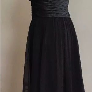 Maggy London Black Silk Chiffon Dress Maggy London Black Silk Chiffon Dress