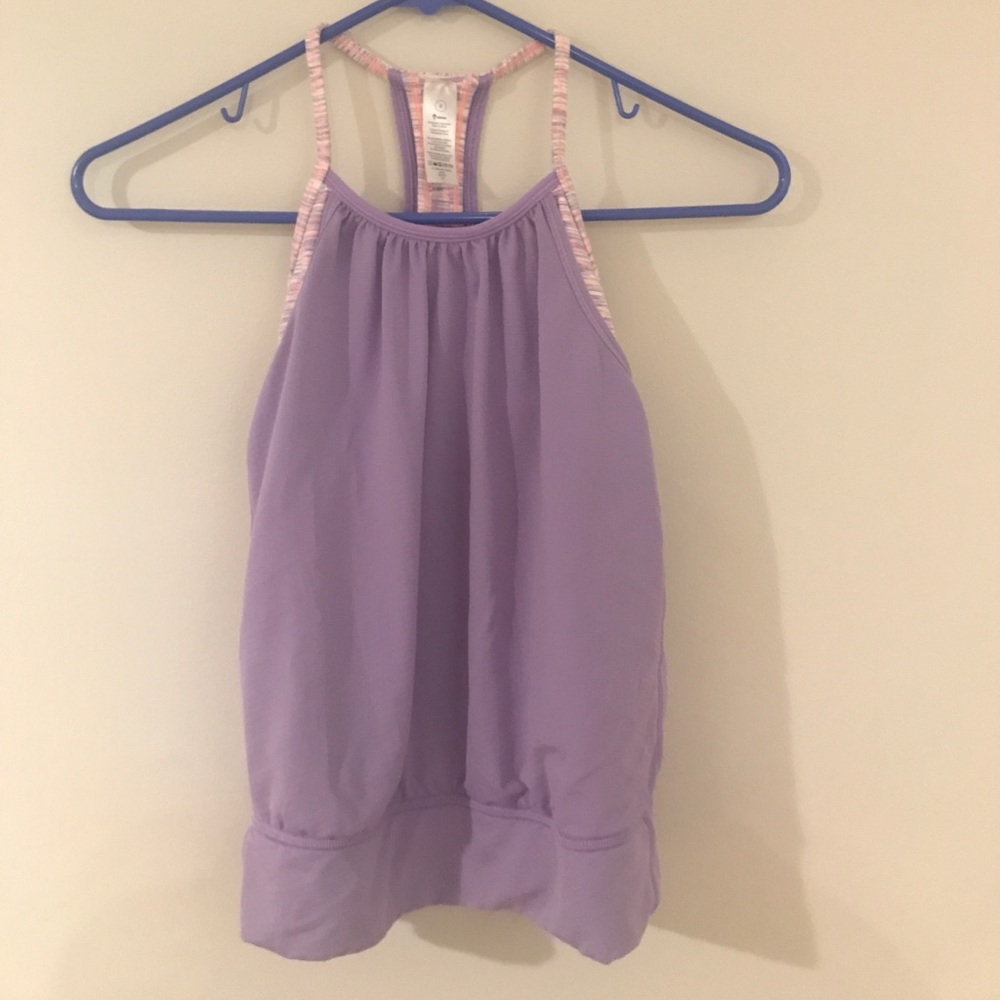 Ivivva layered lined tank top