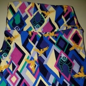 Lularoe OS Maleficent leggings