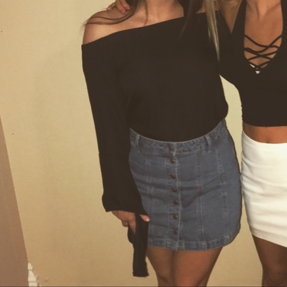Off the shoulder top