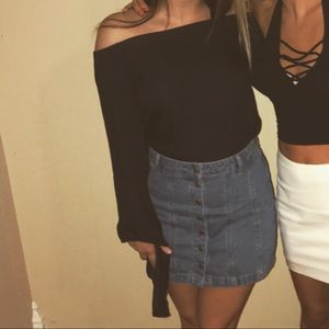 Off the shoulder top